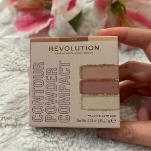 Revolution Fair Contour Palette - Pink and Cream